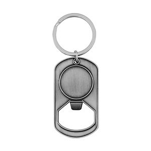 Dog Tag Keytag with Bottle Opener