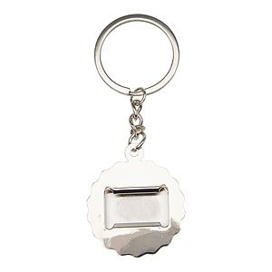 Bottle Cap Keychain - Full Color Dome