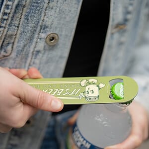 Stainless Steel Paddle Bottle Opener