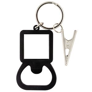 Bottle Opener with Alligator Clip