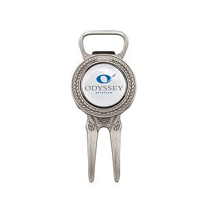 Golf Divot Tool w/ Bottle Opener & Ball Marker