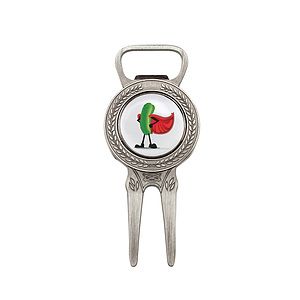 Golf Divot Tool w/ Bottle Opener & Ball Marker