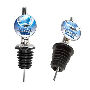 Liquor Pourer with Full Color Dome