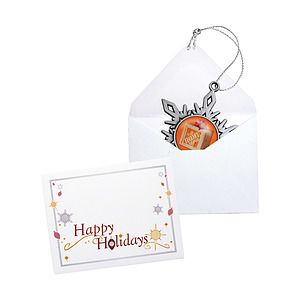 Nickel Snowflake Holiday Ornament