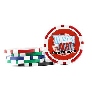 Full Color Poker Chip