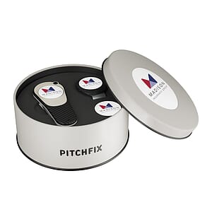 Pitchfix Icon Golf Divot Tool Deluxe Gift Set w/ Hat Clip