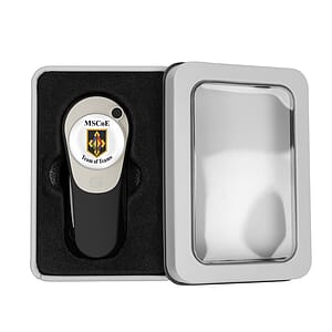 Pitchfix Icon Golf Divot Tool in Window Tin