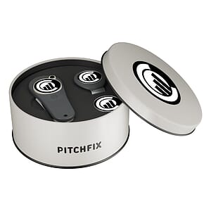 Pitchfix Original 2.5 Golf Divot Tool Deluxe Gift Set w/ Hat Clip