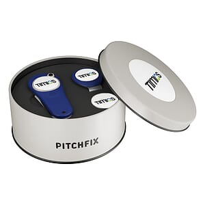 Pitchfix Original 2.5 Golf Divot Tool Deluxe Gift Set w/ Hat Clip