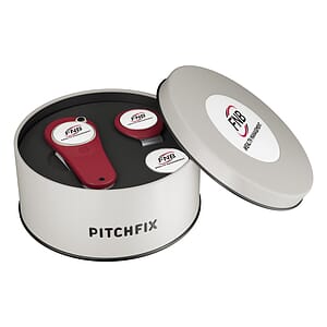 Pitchfix Original 2.5 Golf Divot Tool Deluxe Gift Set w/ Hat Clip