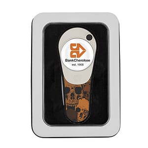 Pitchfix Ultima Golf Divot Tool in Window Tin