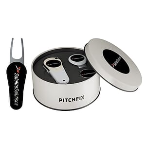 Pitchfix XL 2.5 Golf Divot Tool Deluxe Gift Set w/ Hat Clip
