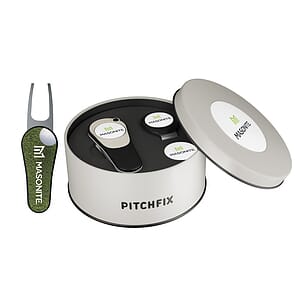 Pitchfix XL 2.5 Golf Divot Tool Deluxe Gift Set w/ Hat Clip