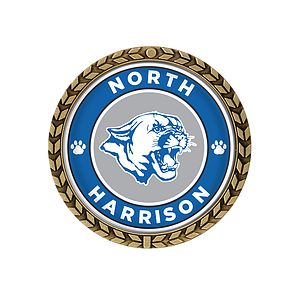 1.75" Speed Coin Wreath Border
