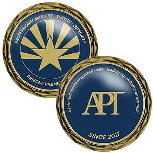 2" Speed Coin Diamond Border