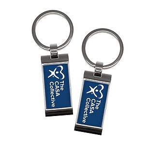Rectangle Key Tag Full Color Imprint (2-Sided)
