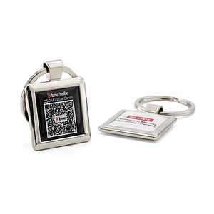 Square Keytag Full Color Imprint