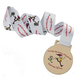 Custom Wood Medals Full Color (2-1/2")