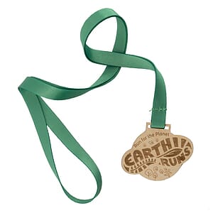 Custom Wood Medals Engraved (2-1/2")