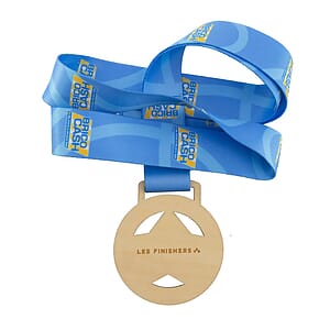 Custom Wood Medals Engraved (2-1/2")