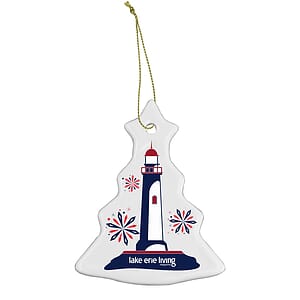 Christmas Tree Ceramic Holiday Ornament