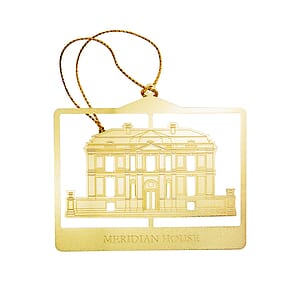 Custom Etched Brass Holiday Ornaments 2"
