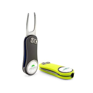 Pitchfix Hybrid 2.0 Golf Divot Tool w/ Custom Ball Marker