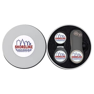 Pitchfix Hybrid 2.0 Golf Divot Tool Deluxe Gift Set w/ Hat Clip