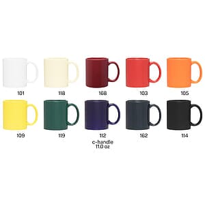 11 oz c-handle mug