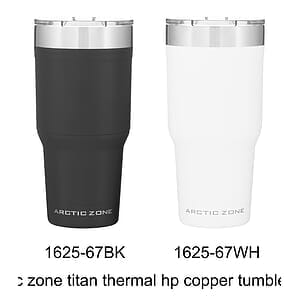 30 oz arctic zone titan thermal hp copper tumbler - powder