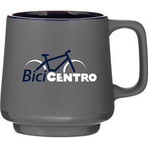 12 oz windsor mug - matte gray