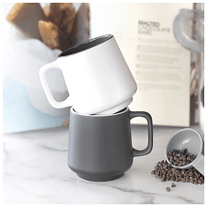 12 oz windsor mug - matte gray