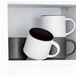 16 oz monaco mug - matte white