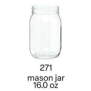 16 oz mason jar