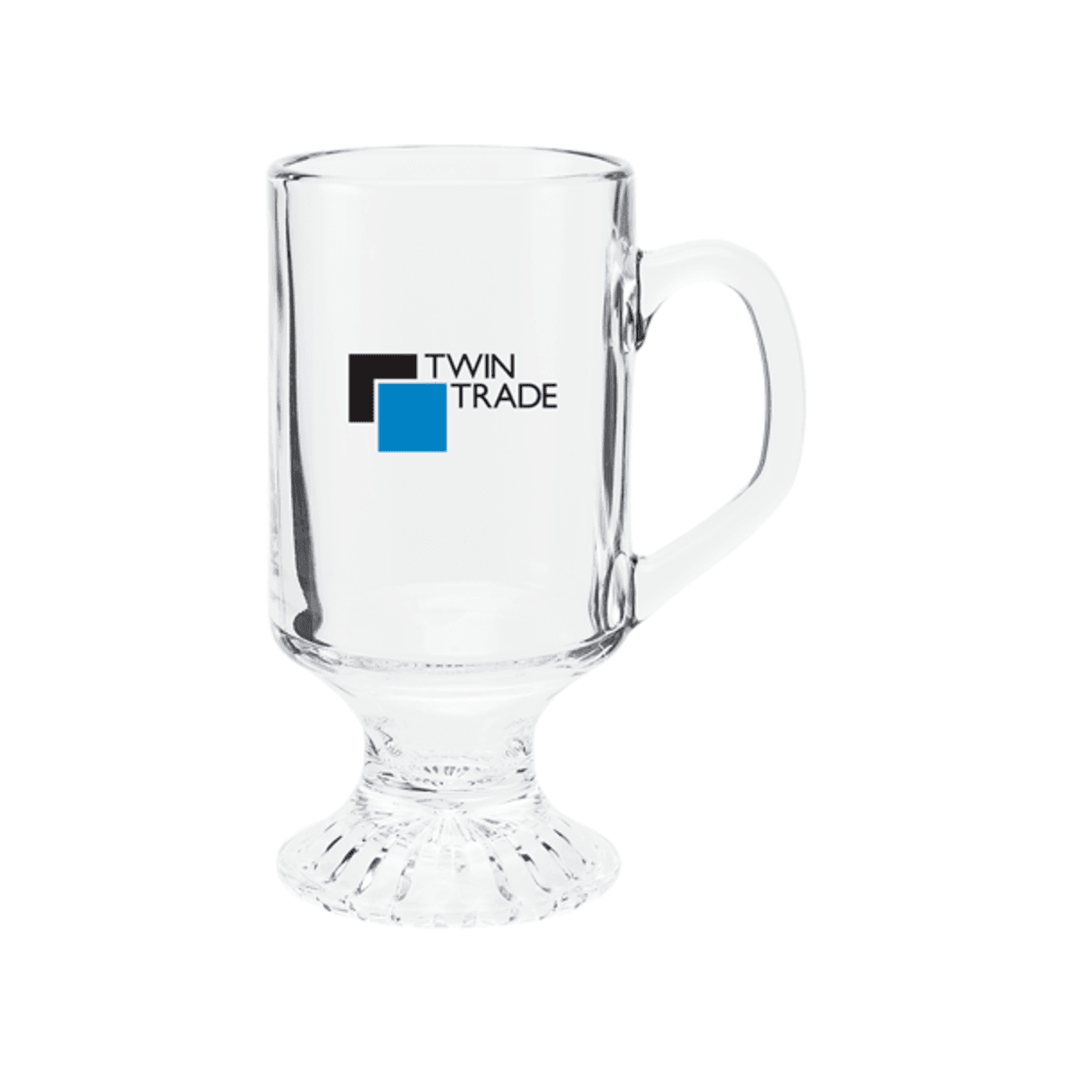 Custom 10 oz irish coffee mug personalized with your custom logo design
