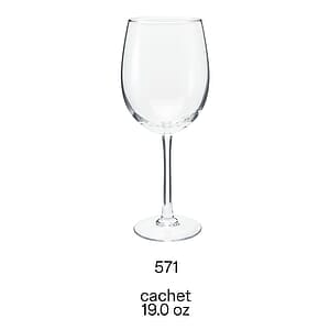 19 oz cachet white wine
