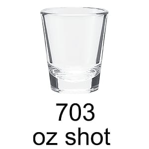 1.75 oz shot glass