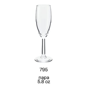 5.75 oz napa flute