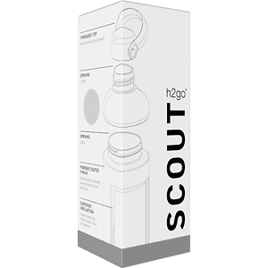 16.9 oz h2go scout - powder