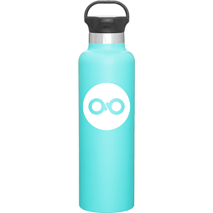 24 oz h2go ascent - powder