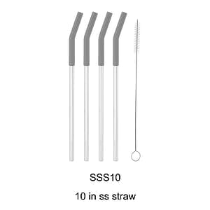 10 in ss straw