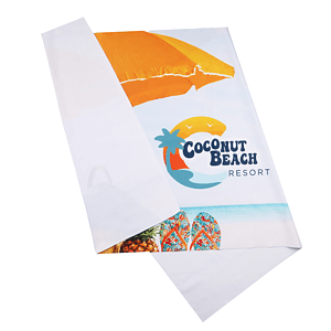 Sublimated RPET Beach Towel