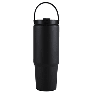 27oz Siam Powder Coated Recycled SS Tumbler wCarrying Hndles