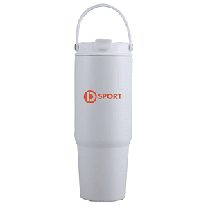 27oz Siam Powder Coated Recycled SS Tumbler wCarrying Hndles