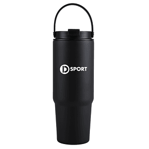 27oz Siam Powder Coated Recycled SS Tumbler wCarrying Hndles