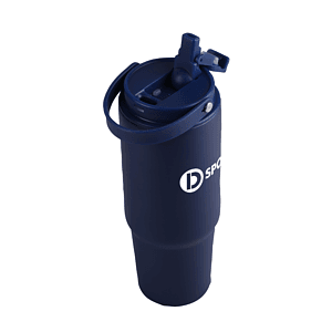 27oz Siam Powder Coated Recycled SS Tumbler wCarrying Hndles