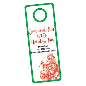Door Hanger (3 3/8"x9")