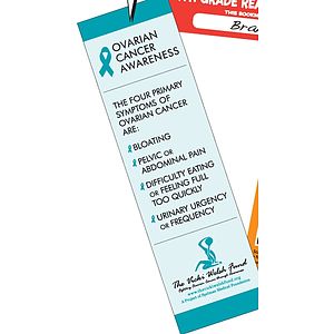 12 Point Laminated Card Stock Bookmark (2"x8")