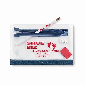 School Kit w/Pencil,Eraser &amp; Sharpener in Vinyl Pouch