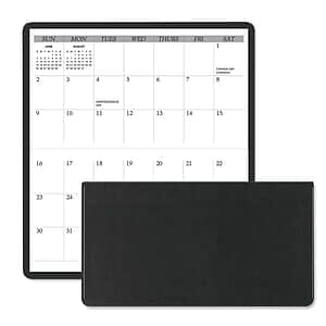 Executive Horizontal Monthly Pocket Planners